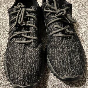 Adidas Mens Yeezy Boost 350 V1 Pirate Black Size 12 Low Top